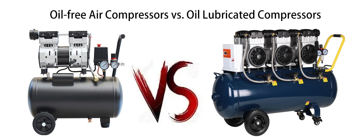 Compresor de aire con aceite vs sin aceite