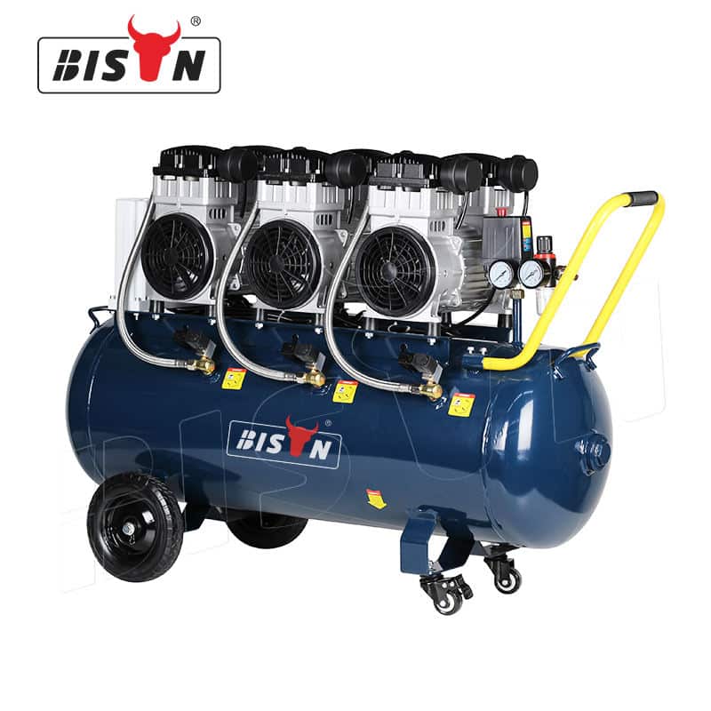 6 cylinder 100l 5hp oil free compressor