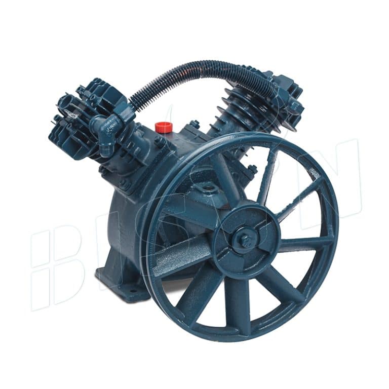 कच्चा लोहा 2hp हवा कंप्रेसर सिर