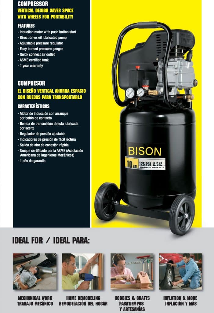 quick connect 50l direct power compressor manufacturer - BISON compressor