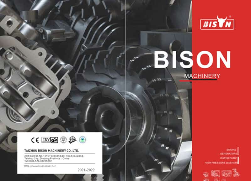 BISON machinery catalog