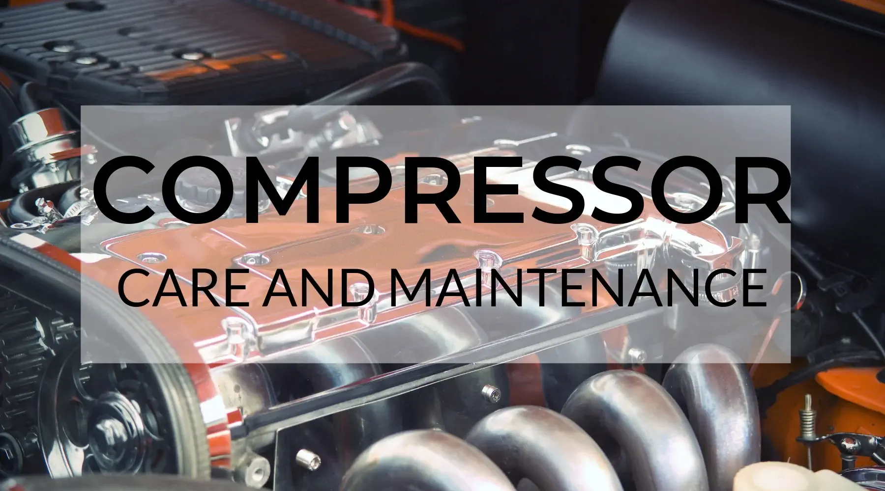 maintenance air compressor