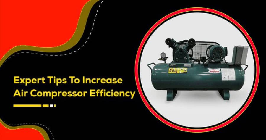 how to increase air compressor efficiency