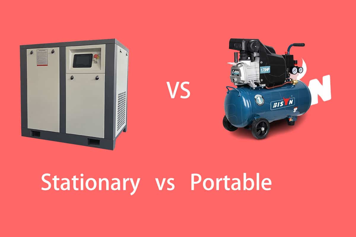 portable vs stationary air compressor