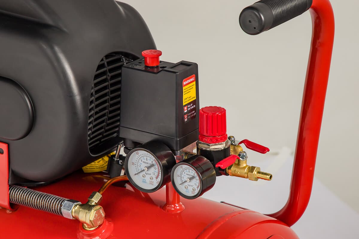 Compresor de aire eléctrico de 1500w con motor de cobre detalles 3