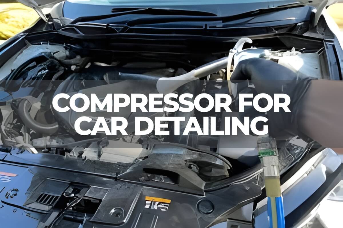 air compressor for car detailing - BISON compressor