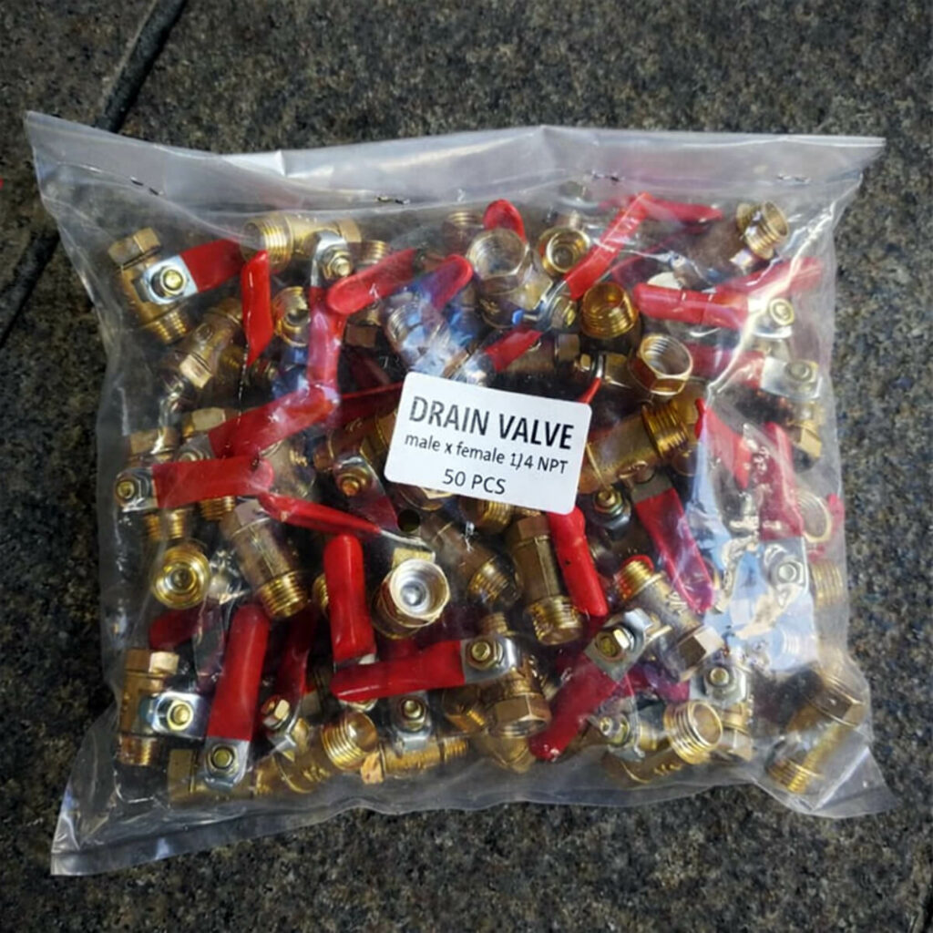 air compressor drain valve factory