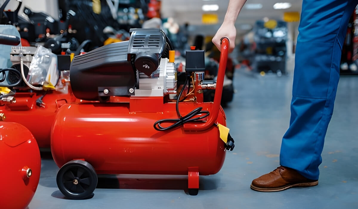 BISON air compressor