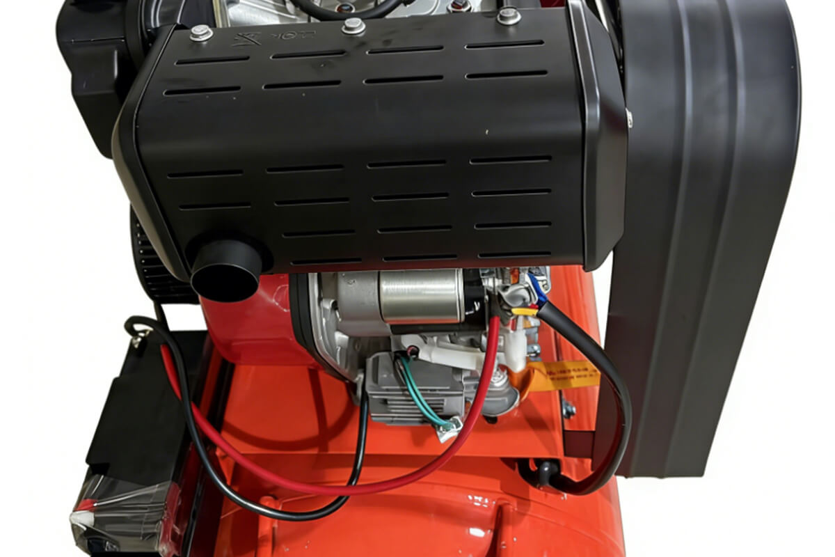 10hp diesel engine driven air compressor with 200l tank details